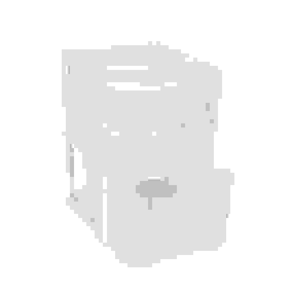 Бокс для хранения с выдвигающимися ящиками 3 отделения (2 отд. h-55мм; 1 отд. h-114мм)