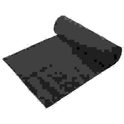 Коврик-дорожка ПВХ Zig-Zag 5 мм 0,9 м, против скольжения, черный (22157)