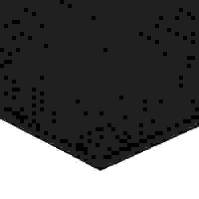 Коврик влаговпитывающий, ребристый 40*60 см чёрный (22080)