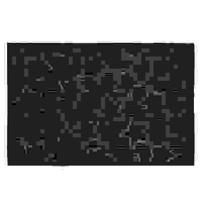 Коврик рельефный "Greek" 40*60 см, черный "VORTEX"/15