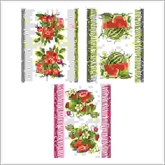 Полотенце &quot;Ягоды-Фрукты&quot; 48*62см 3диз МТ71-97