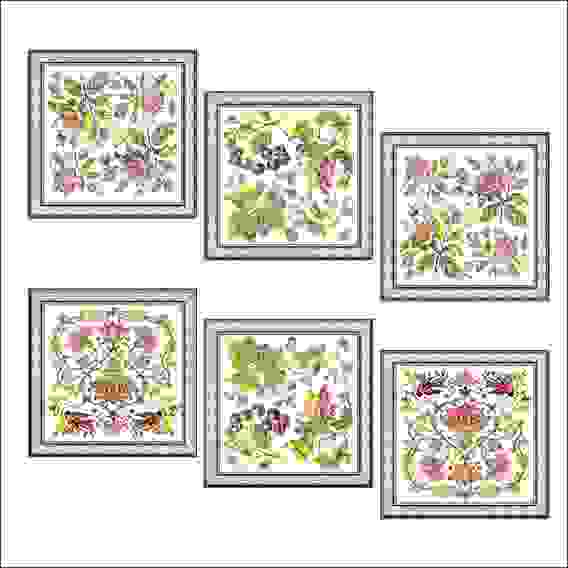 Полотенце-салфетка &quot;Вышивка крестиком&quot; 44*45см 3ц ТП71-101