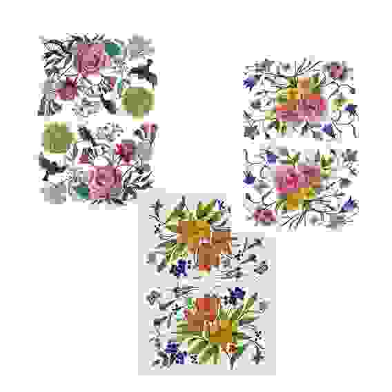 Полотенце &quot;Акварель&quot; 48*62см 3 диз. МТ71-111