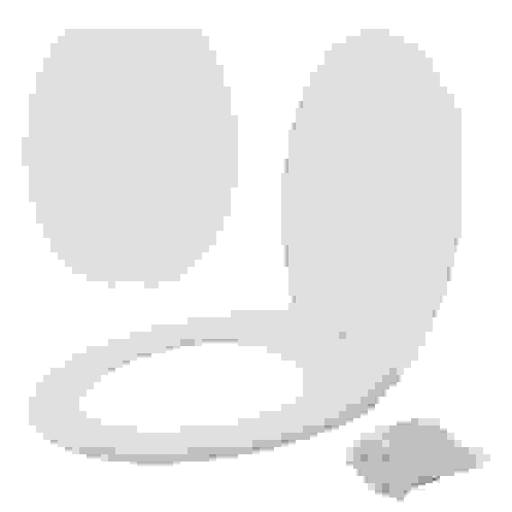 Сиденье для унитаза с крышкой (белый цв.) СУ72-40