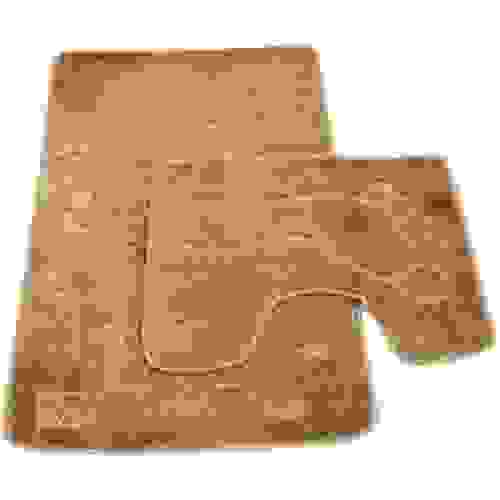 Набор ковриков д/ванной Zalel 2 пр. 55х85 (бежевый)