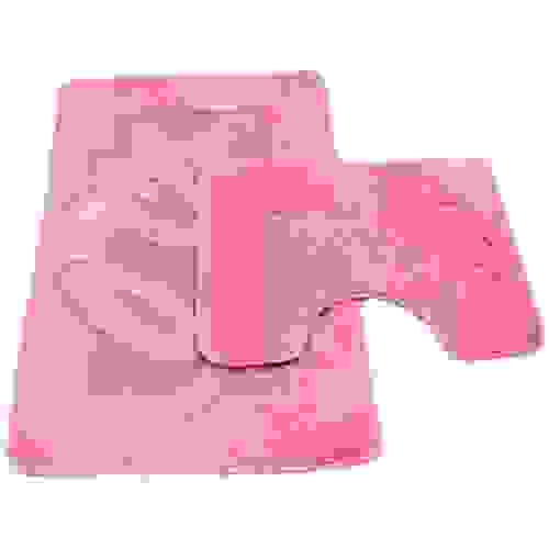 Набор ковриков д/ванной Zalel 2 пр. 55х85 (розовый)