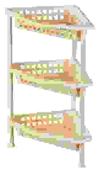 Этажерка угловая 3-х секцион. (бежевый)