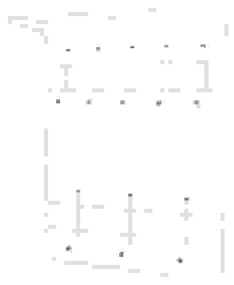 Вешалка с полкой 2-х ярус 8кр. белый ВПТ8