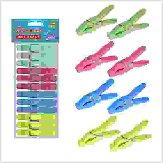 Прищепки для белья пл (12шт) LF75-71