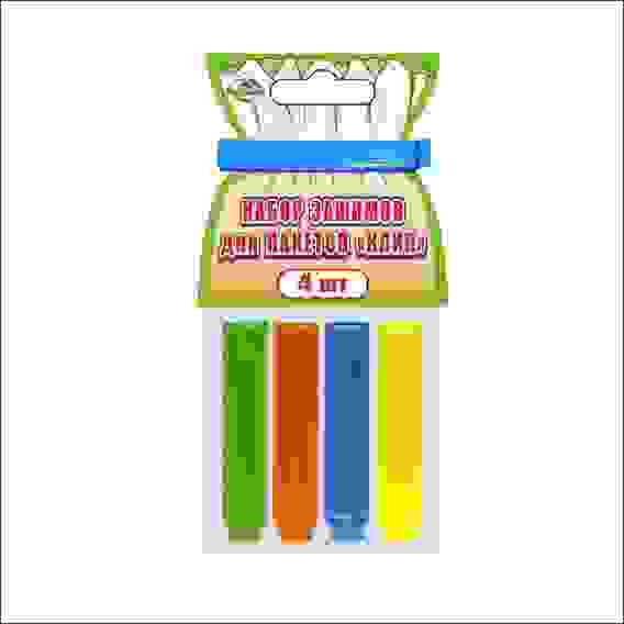 Н-р зажимов для пакетов &quot;Клип&quot; 4 шт дл 10 см 4 цв LF75-74