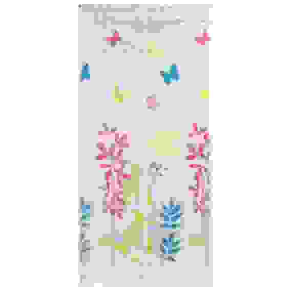 Сетка антимоскитная на магнитах \"Капутомоскито\" дизайн \"Цветы\", цвет бежевый