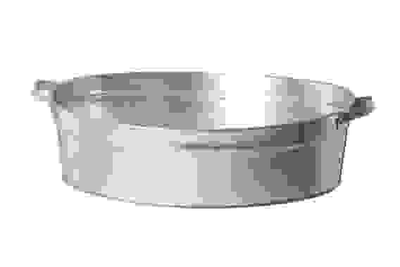 Таз оцинк. овальный 23 л