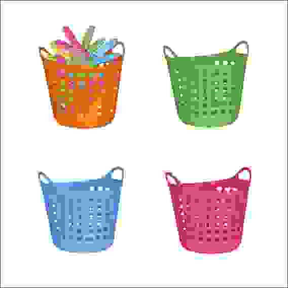 Корзинка для мелочей 4 цв YM75-86