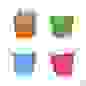 Корзинка для мелочей 4 цв YM75-86