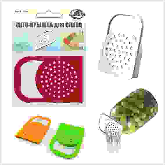 Крышка для слива (с ручкой) 12,5*8,5см МТ76-19