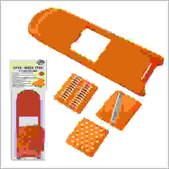 Терка с 3 насадками &quot;МИНИ ТРИО&quot; МТ76-23