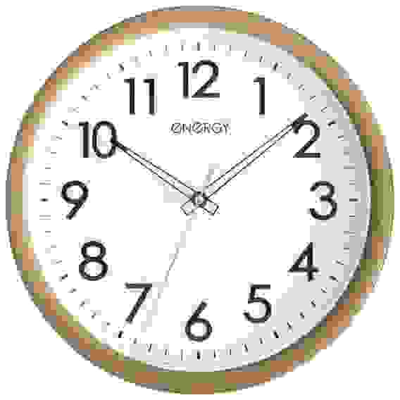 Часы настенные кварцевые ENERGY модель ЕС-116 круглые