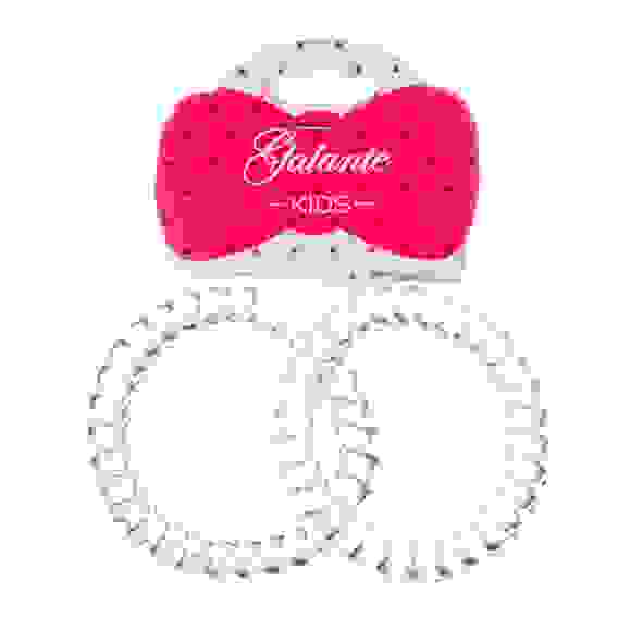 Набор резинок-спиралей 2шт, d5см, пластик, 6 цветов