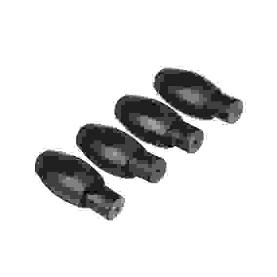 Набор фиксаторов 4шт, пластик, черные