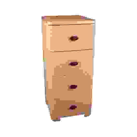 Комод \"Плетёнка\" 4-х секционный (бежевый) (375х360х830мм)