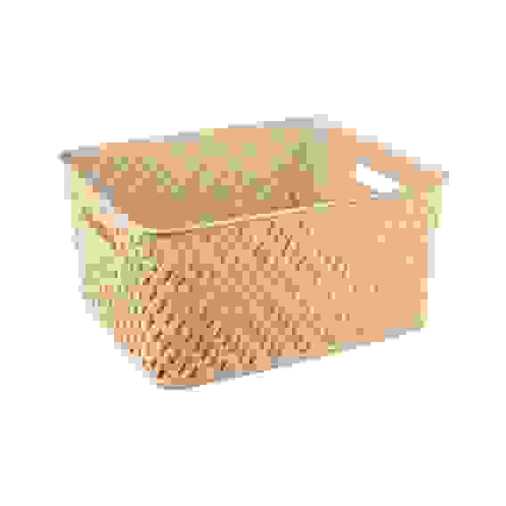 Корзина &quot;Плетенка&quot; (350х290х175) (беж.)