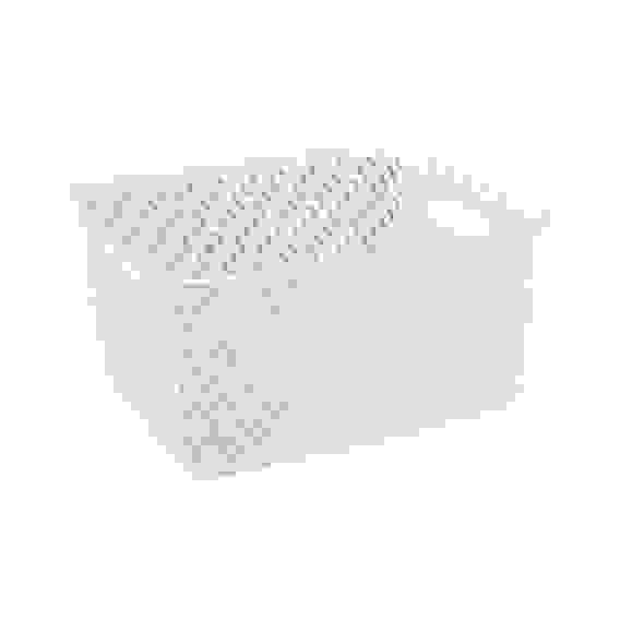 Корзина &quot;Плетенка&quot; (350х290х175) (белый)