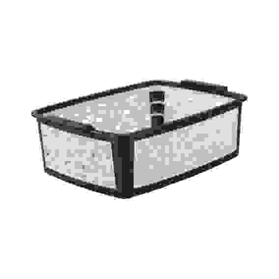 Корзина "Романтика" (люкс) (тем.кор.)(280х205х90)