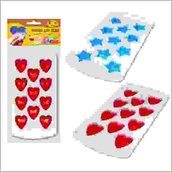 Форма для льда силик 22*11*2см 2диз H80-121