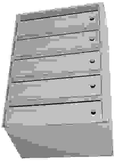 Ящик почтовый 5 сек вертикальный