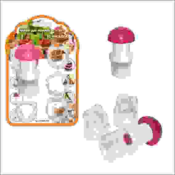 АКЦИЯ! Набор для канапе "Супер" 5 насадок. 2цв. DH80-177