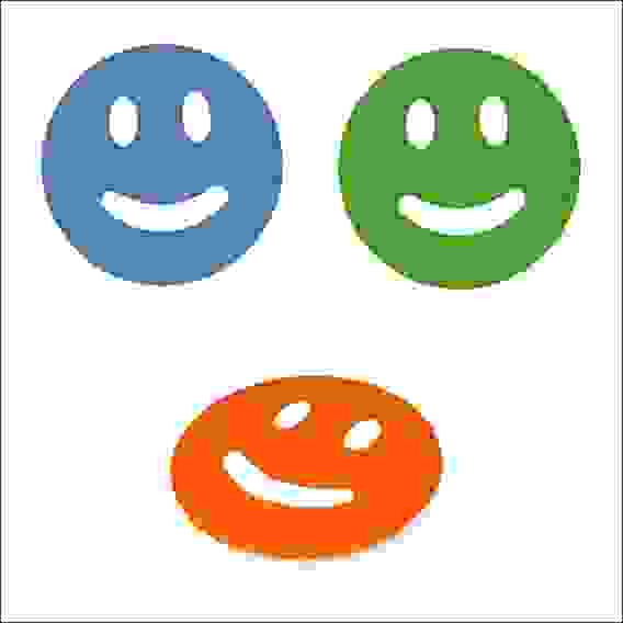 Подставка под горячее \"Улыбка\" силикон D15,5 см 3цв. AN80-192