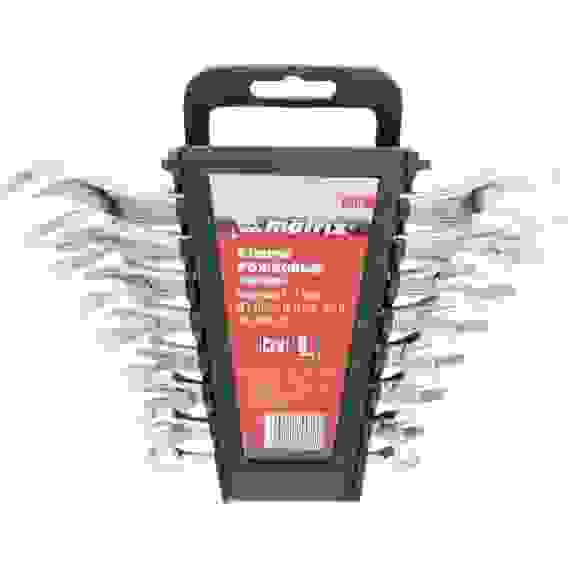 Набор ключей рожковых,6*22 мм.8шт,CrV, хромир.