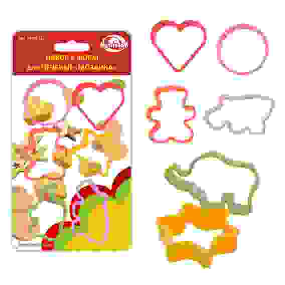 Набор 6 форм для печенья &quot;Мозаика&quot; 6цв. DH80-233