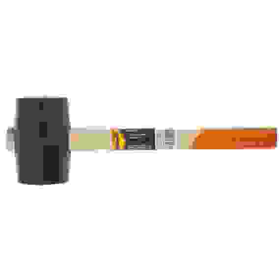 Киянка резиновая,450г,черн.резина,дер.ручка//SPART