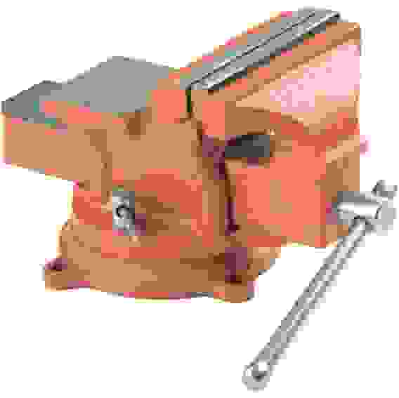 Тиски слесарные 125мм поворотн с наковальн