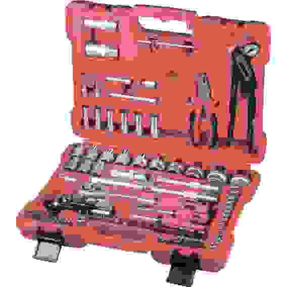 Набор слесарно-монтажный с квадратами 117 предм//MATRIX