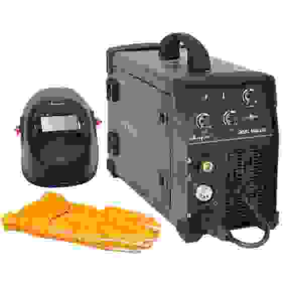 Инвертор Сварочный Сварог MIG 200 (N24002) маска+краги REAL Black