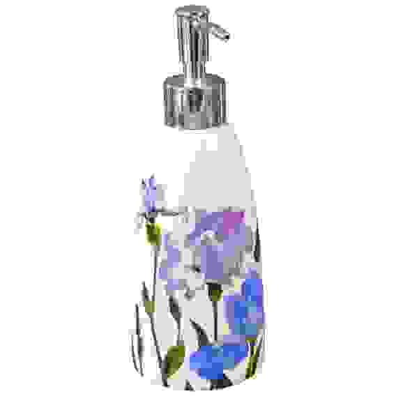 Дозатор для жидкого мыла &quot;Ирисы&quot; DIS-IR, керамика