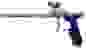 Пистолет для монтажной пены СТАНДАРТ алюм.корпус.син. руч . ПРОМИС 2821005