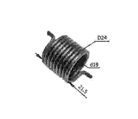 Пружина(4) шкива стартера бензопилы Хускварна 137/142/236/240 010350(4)