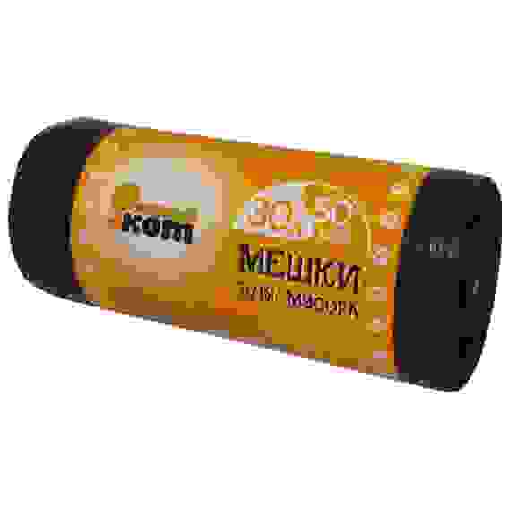 Мешки для мусора 30л (50шт./рул.) ПНД (черные)