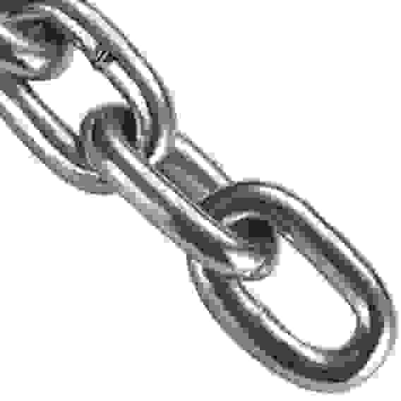 Цепь сварная короткозвен ,оцинк 4 мм