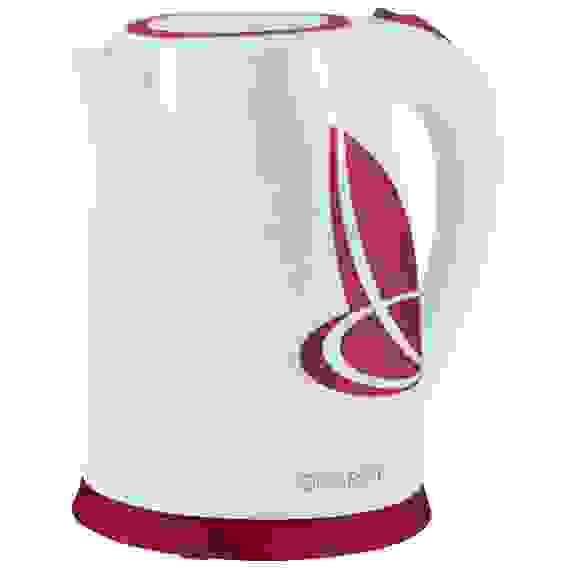 Чайник ENERGY E-211 (1,8 л диск) бело-красный