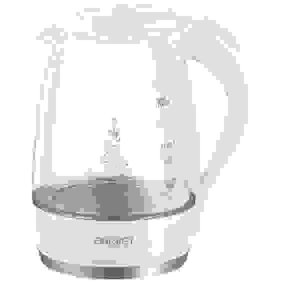 Чайник ENERGY E-262 (1.7л) стекло, пластик белый