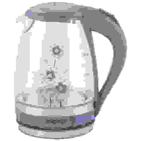 Чайник ENERGY E-279 синий (1,5 л, диск), стекло