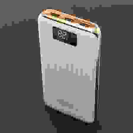 Внешний аккумулятор P3 16000mAh белый ISA (гарантия 2 недели)