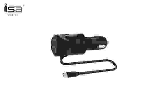 АЗУ Micro USB + порт USB 2A VC1-V8 черные ISA (гарантия 2 недели)