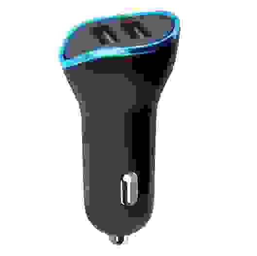 АЗУ 2 USB 2A C13 черный ISA (гарантия 2 недели)