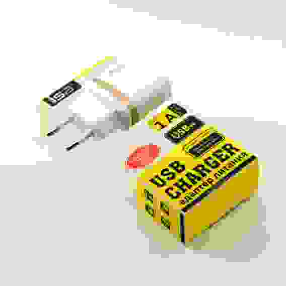 СЗУ USB 1A HS2 белый ISA (гарантия 2 недели)