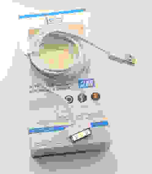 Кабель USB 30 pin подходит для Apple 2м белый ISA (гарантия 2 недели)